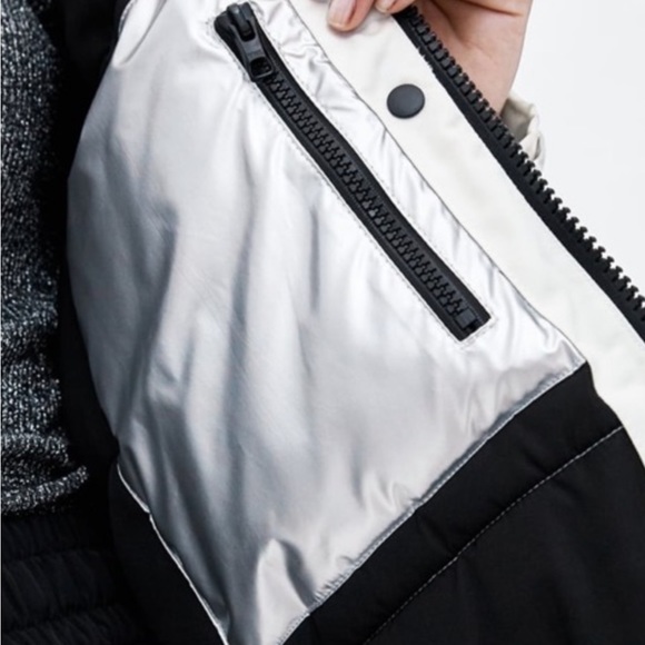 ZARA RECYCLED CAPSULE Oversized Puffer Jacket - Picture 3 of 7